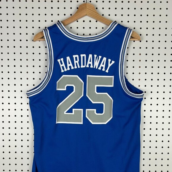 Penny Hardaway Nike Memphis State Jersey Adult Small Blue Swoosh Dri Fit MSU - Picture 5 of 7